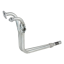 Труба приёмная для автомобилей Лада 1111 ОКА (алюминизированная сталь)