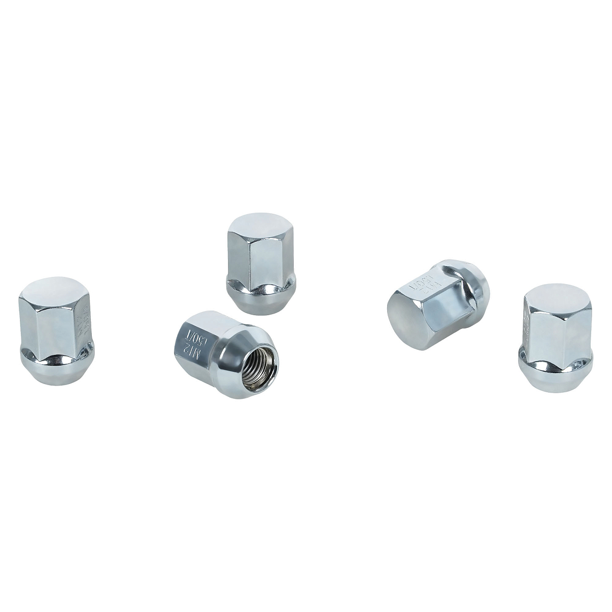 Гайка колесная M12x1,5x29, конус, ключ 19, закрытая, хром, 20 шт для а/м Chevrolet