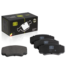 Колодки тормозные дисковые задние для автомобилей Fiat Ducato 230-244 с тормозной системой Brembo 109x50мм