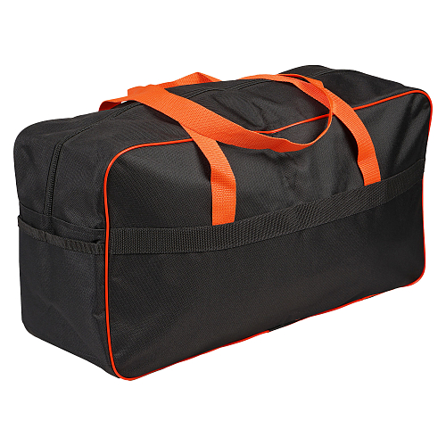 Сумка дорожная автомобильная, большая (54*29*20 см), черн./оранж.