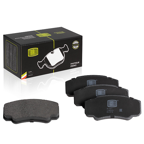 Колодки тормозные дисковые задние для автомобилей Fiat Ducato 230-244 с тормозной системой Brembo 109x50мм