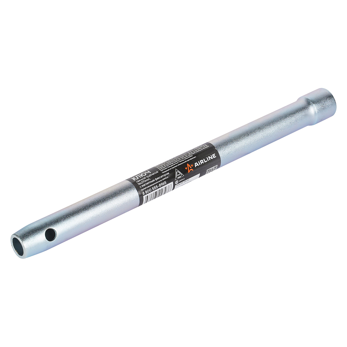 Ключ свечной трубчатый 16мм, 270мм PRO, магнитный фиксатор