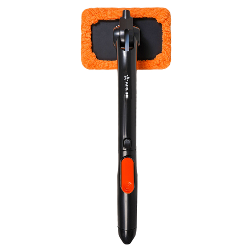 Щетка для мытья лобового стекла из микрофибры с распылителем и сменной насадкой (15*10 см)