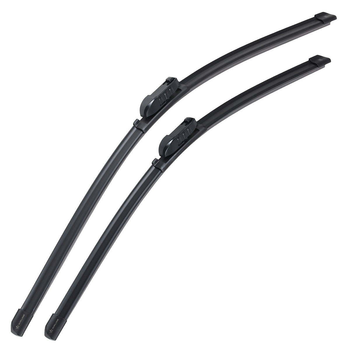 Щетки стеклоочистителя комплект 630/550мм (25"/22") бескаркасные с креплением "Push Button 16 мм", 2 штуки МП-серия