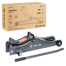 Домкрат подкатной 2т 80-380мм, низкопрофильный