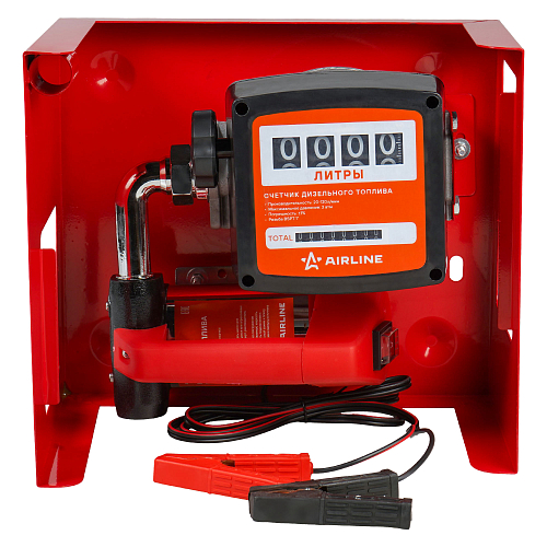 Станция перекачки диз. топлива 24В, 50л/мин, счетчик, пистолет, шланги