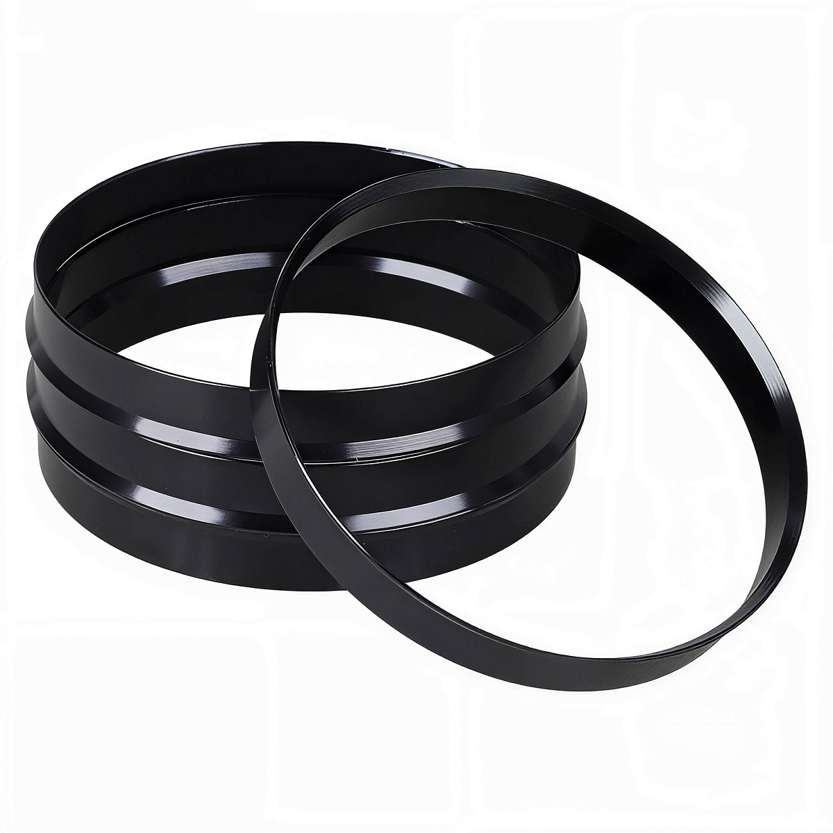 Кольцо центровочное для литого диска 74.1-72.6мм, комплект 4 шт., алюминий