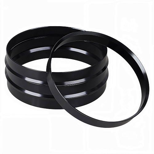 Кольцо центровочное для литого диска 74.1-72.6мм, комплект 4 шт., алюминий