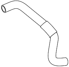 Патрубок охл. для а/м Toyota Camry (06-) 3.5i AT [2GR-FE] нижн. (EPDM, 1 шт.)