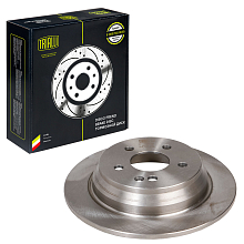 Диски тормозные для автомобилей Mercedes Vito / Viano (W639) (03-) задний d=296 окрашенный