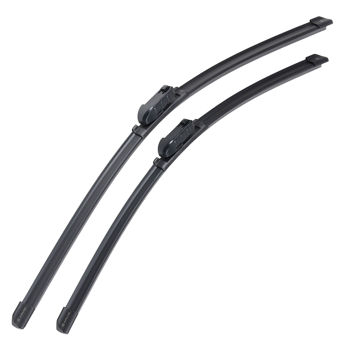 Щетки стеклоочистителя комплект 600/530мм (24"/21") бескаркасные с креплением "Push Button 19 мм", 2 штуки МП-серия