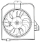 Электровентилятор кондиционера для автомобилей Dodge Caravan (01-)/Chrysler Voyager (01-) (с кожухом)
