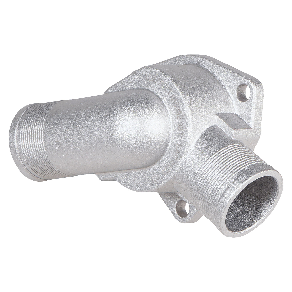 Термостат для автомобилей Лада 2110-15, 2170, 21082 (инж. с 2003) (с алюминиевым корпусом, обрезиненный клапан) ("зимний" 92°С)