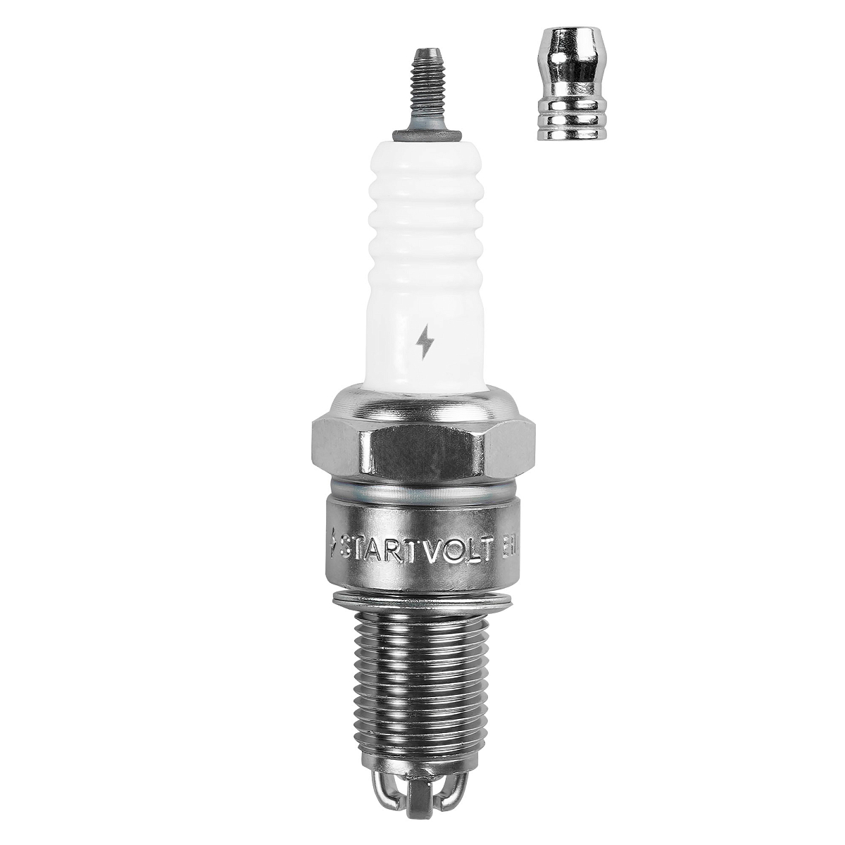 Свеча зажигания для автомобилей Лада 2110-2112 (зазор 1мм, 3-х электродные, с резистором) 8клап.