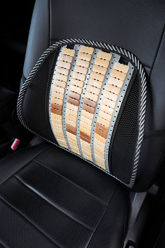 Поддержка спины анатомическая с деревянными вставками