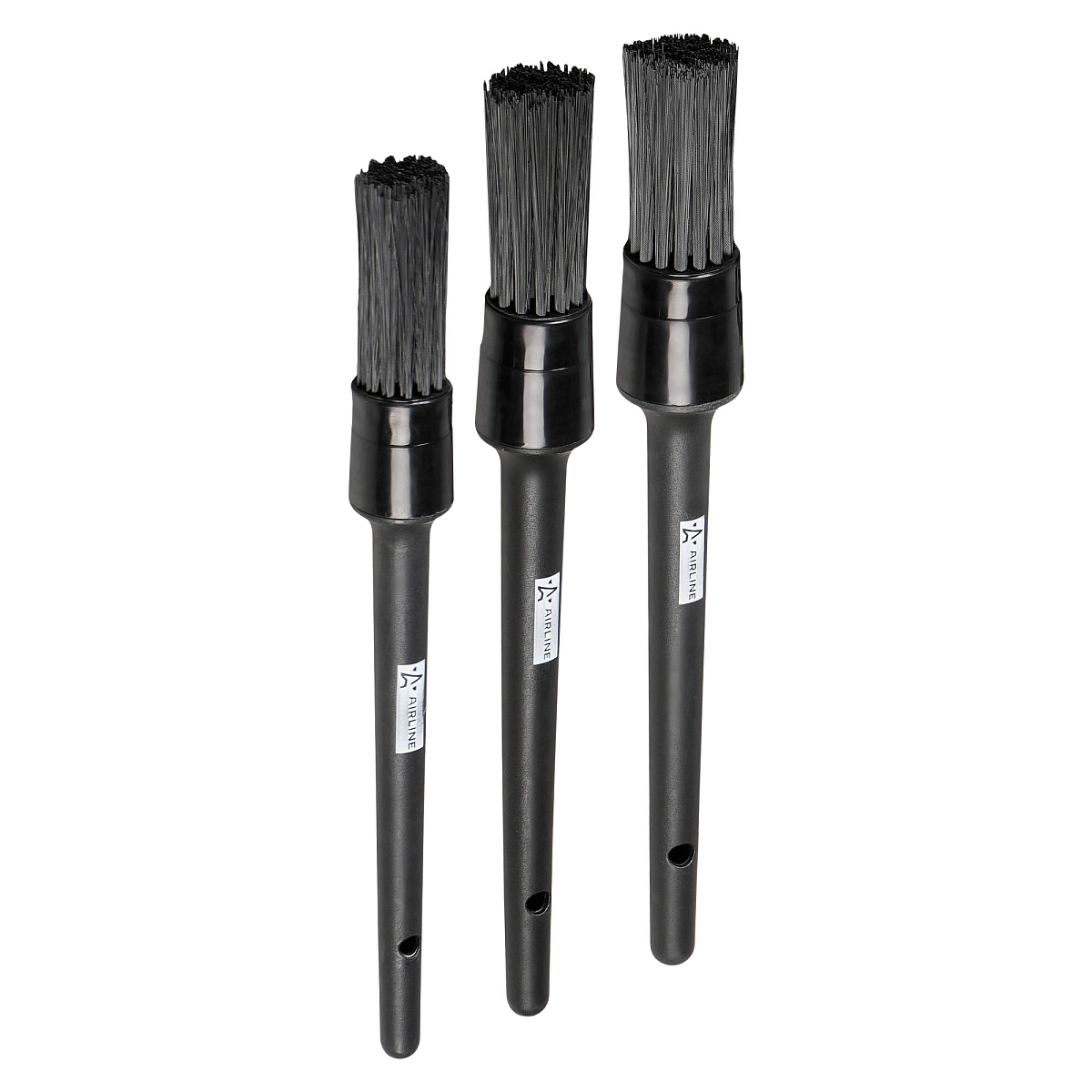 Кисти для детейлинга набор 3пр.(23/22.5/20.5см)