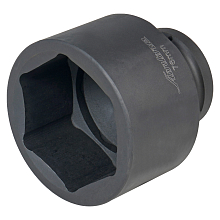 Головка ударная торцевая 1"DR шестигранная 76мм, L=100мм