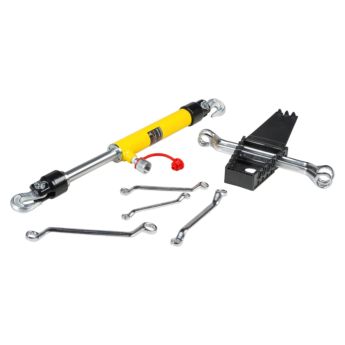 Комплект Цилиндр+Ключи накидн. цилиндр гидрав. 2т обрат. дейст. и набор ключей 6пр. МП-серия