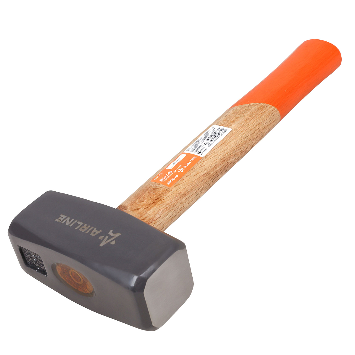 Кувалда с деревянной рукояткой 2000гр