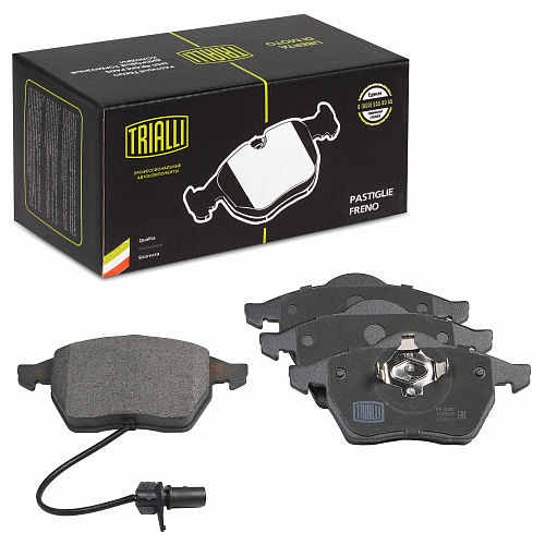 Колодки тормозные дисковые передние для автомобилей VW Sharan (95-) / Ford Galaxy (95-) (в комплекте с датчиком)