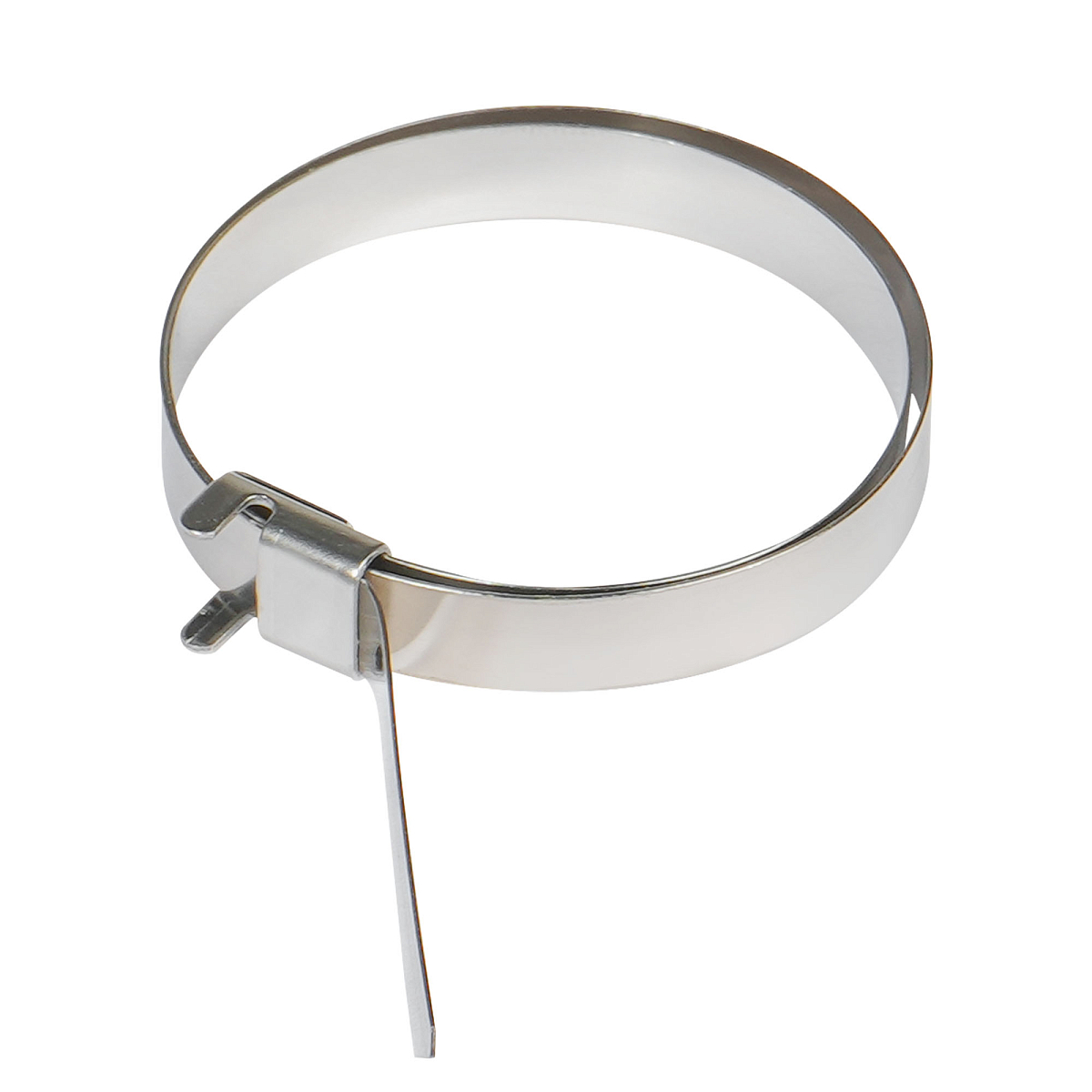 Хомут ленточный L350/7,9мм для пыльника ШРУСа, зажим, W4(304 нерж.)