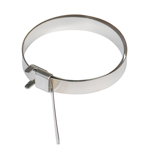 Хомут ленточный L350/7,9мм для пыльника ШРУСа, зажим, W4(304 нерж.)