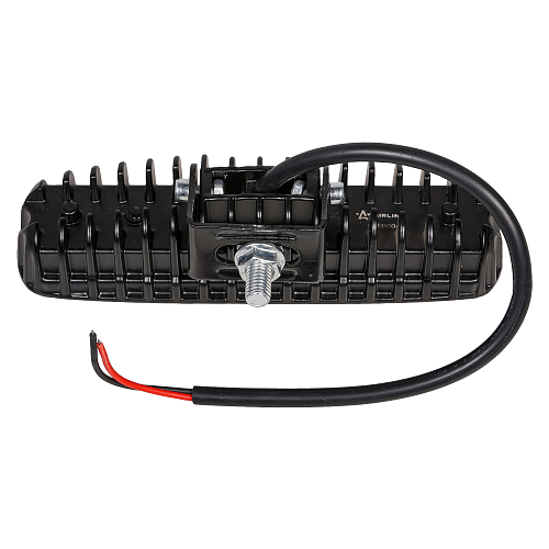 Фара светодиодная прямоугольная, 6LED, дальний свет, 18Вт, 157х42х40мм, 12/24В, PLUS