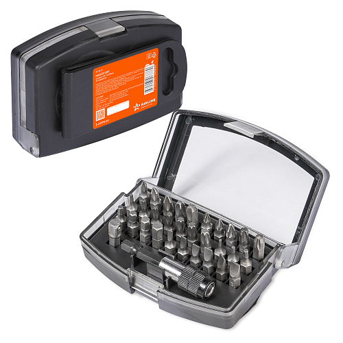 Набор бит вставок 1/4" (6.35мм) 32 предмета