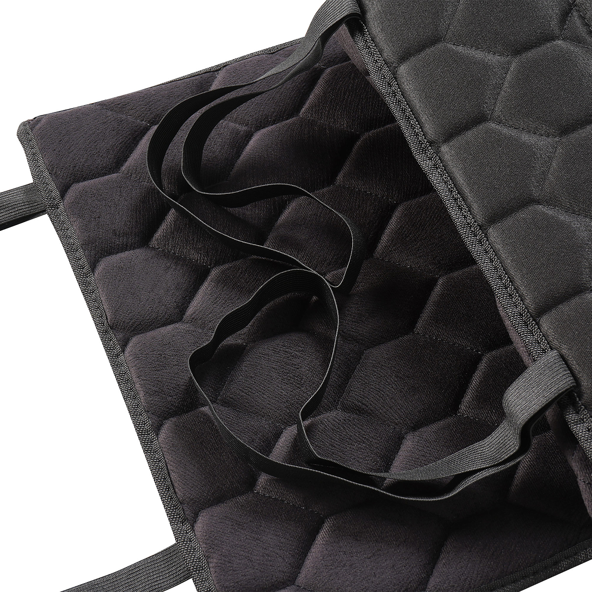 Накидки "Алькантара", передние (2 шт.), черные