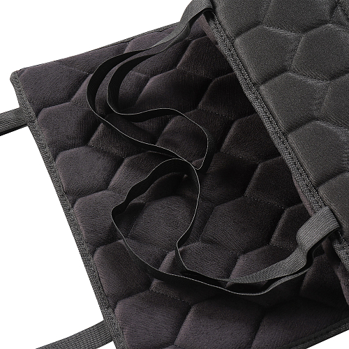 Накидки "Алькантара", передние (2 шт.), черные