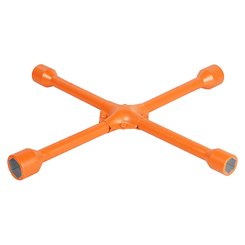 Ключ баллонный крестовой усиленный (17*19*21*23) пласт. подвес