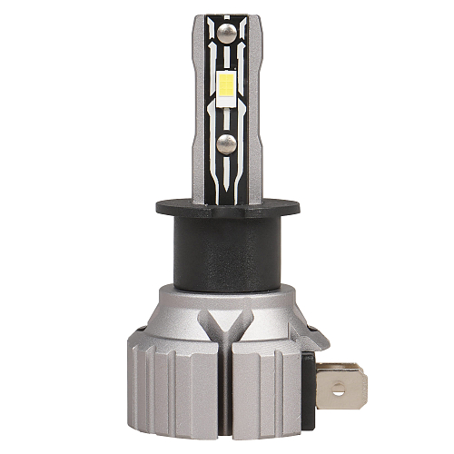 Лампа светодиодная H3 STANDARD, 17Вт, 4000Лм (2000Лм x 2), 6000К (Белый), 12В, комплект 2 шт. МП-серия