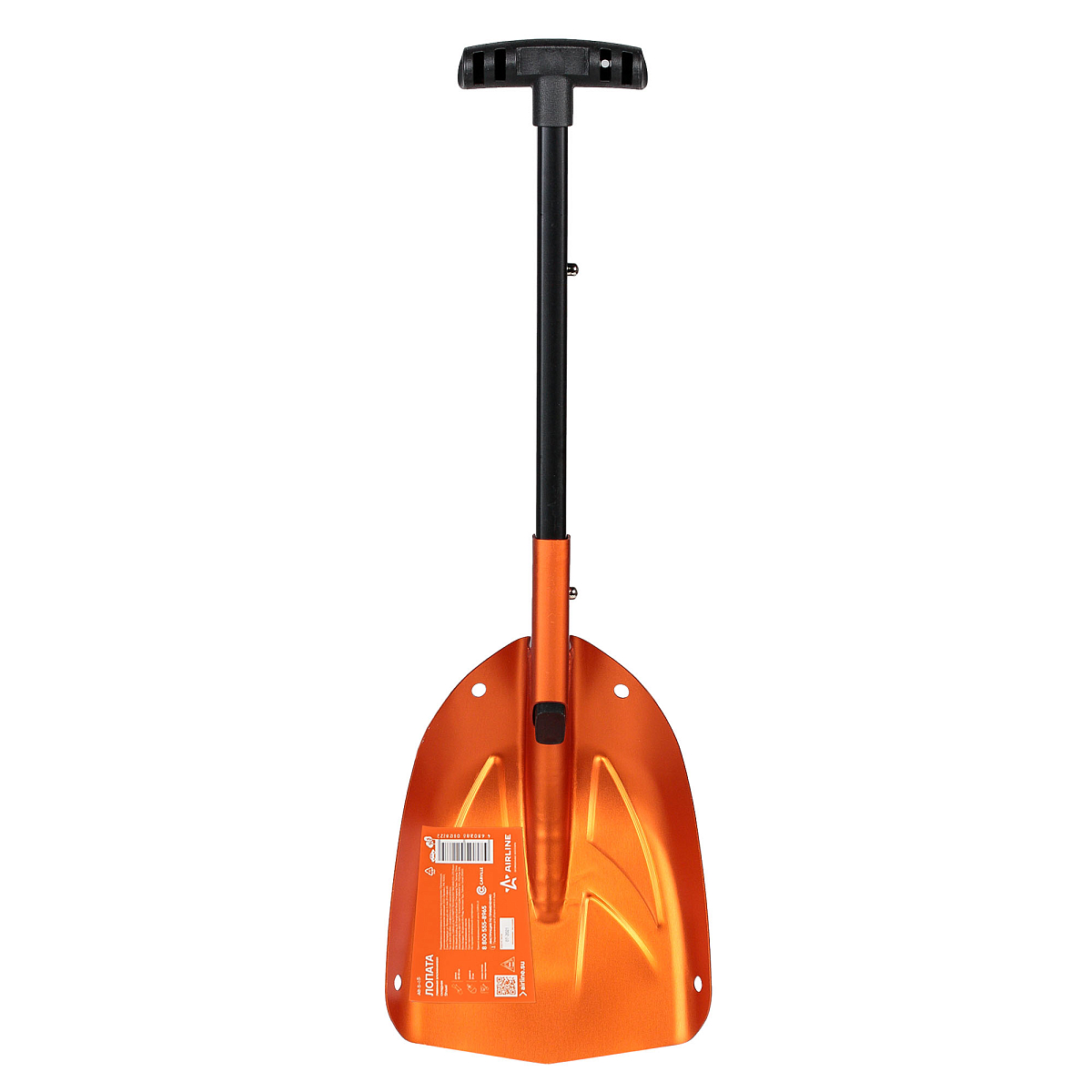 Лопата лавинная алюминиевая складная (44-65*20.5 см)