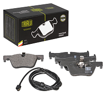 Колодки тормозные дисковые задние для автомобилей BMW 1 (F20) (11-)/3 (F30) (11-) (в комплекте с датчиком)