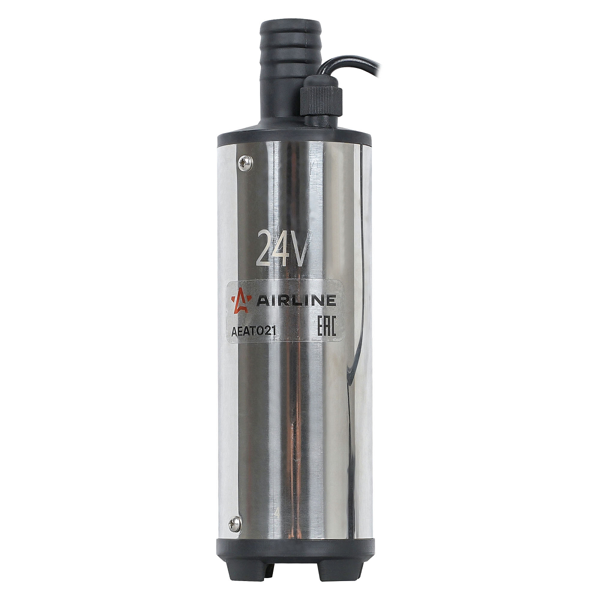 Насос перекачки диз. топлива погружной 24В, 51мм, 40л/мин, внутр. фильтр, шланг 200х2.1см