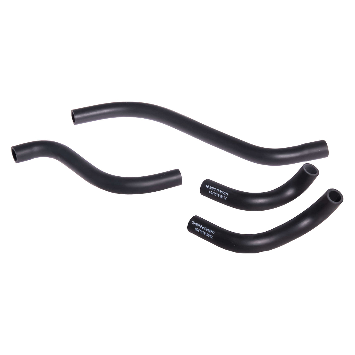 Патрубки отопителя для автомобилей Лада 2108 (EPDM, кмпл., 4шт.)