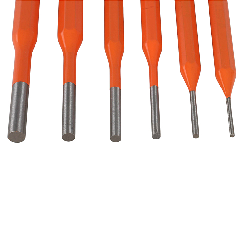 Набор выколоток 6 пр. 2-8мм, блистер