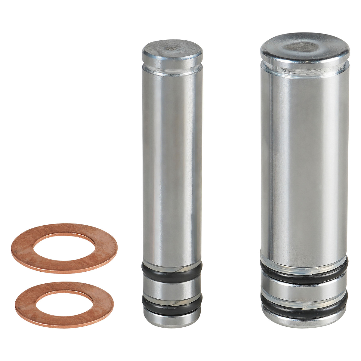 Комплект плунжеров (2шт. - малый D10.5 и большой D21.9) для подкатного домкрата INDUSTRY