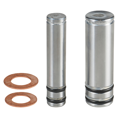 Комплект плунжеров (2шт. - малый D10.5 и большой D21.9) для подкатного домкрата INDUSTRY