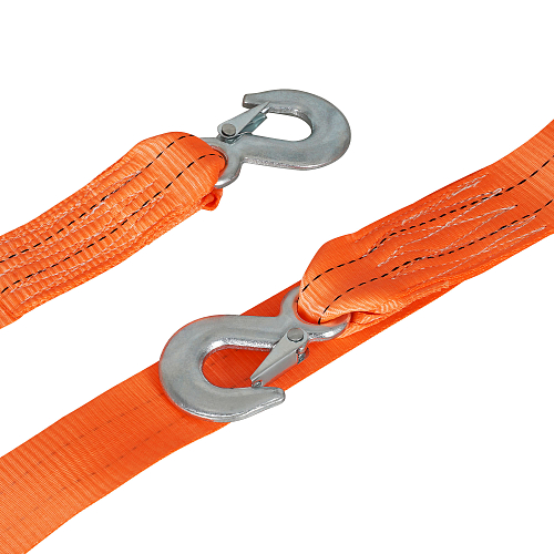 Трос буксировочный (лента) 2,5 т, 4 м, 2 крюка