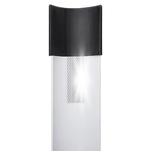 Столбик дорожный сигнальный 1300мм(тип С3) соответст.ТР ТС 014/2011,сечение-дуга,прям.верх