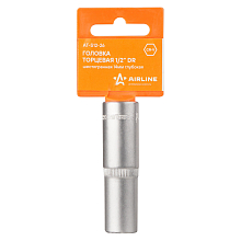 Головка торцевая 1/2"DR шестигранная 14мм, L=78мм пласт.подвес