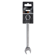 Ключ комбинированный 15мм PRO, пласт.подвес