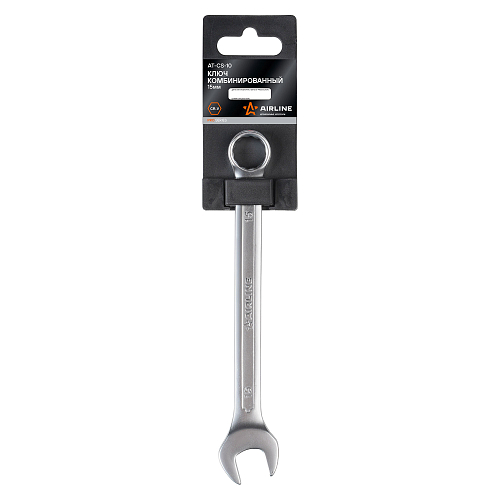 Ключ комбинированный 15мм PRO, пласт.подвес