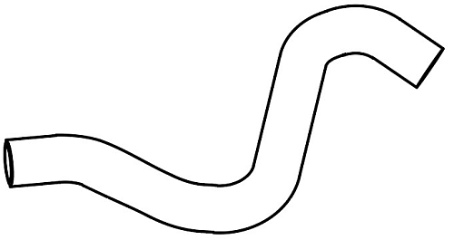 Патрубок отоп. для а/м Nissan Qashqai (06-) 2.0i MT/AT [MR20DE] подвод. (EPDM,1шт.)