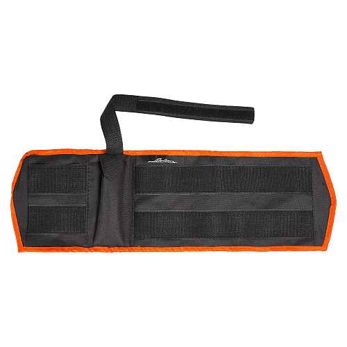 Чехол-фиксатор для огнетушителя (ОП-1-ОП-5), автомобильный, полиэстер, черн./оранж.