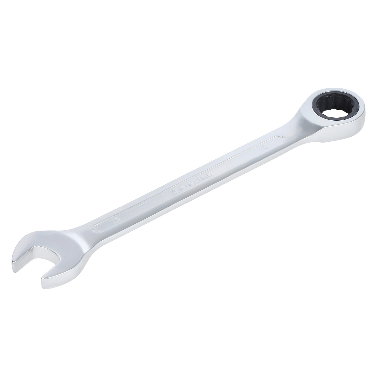 Ключ комбинированный трещоточный 16мм PRO, пласт.подвес