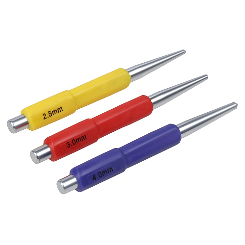 Набор кернеров 3 пр. 2.5-4мм, пакет