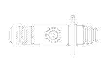 Цилиндр сцепления для автомобилей Scania 4 (95-) (K432-30, K432-31, K432-32) главный