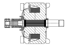 Ротор генератора для автомобилей Peugeot 307 (00-)/Citroen С4 (04-) 1.4i/1.6i
